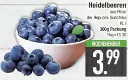 E-Center Heidelbeeren Angebot