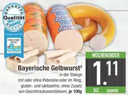 E-Center Bayerische Gelbwurst Angebot