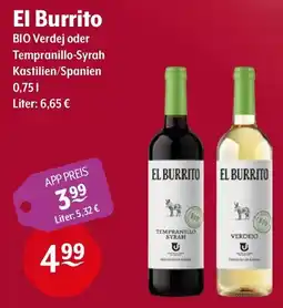 Getränke Hoffmann El Burrito Angebot