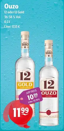 Getränke Hoffmann Ouzo 12 Gold Angebot