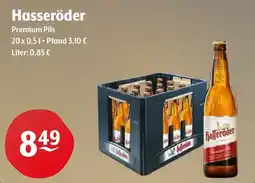 Getränke Hoffmann Hasseröder Premium Pils Angebot