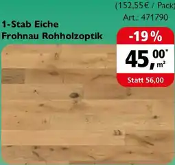 Holz Possling 1-Stab Eiche Frohnau Rohholzoptik Angebot