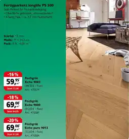 Holz Possling Fertigparkett longlife PS 500 Angebot