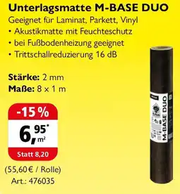 Holz Possling Unterlagsmatte M-BASE DUO Angebot