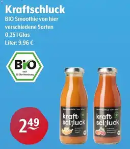 Getränke Hoffmann Kraftschluck BIO Smoothie Angebot