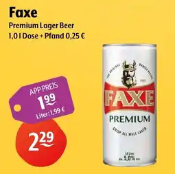 Getränke Hoffmann Faxe Premium Lager Beer Angebot
