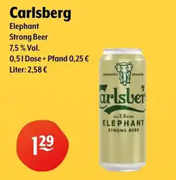 Getränke Hoffmann Carlsberg Elephant Strong Beer Angebot