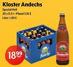 Getränke Hoffmann Kloster Andechs Spezial Hell Angebot
