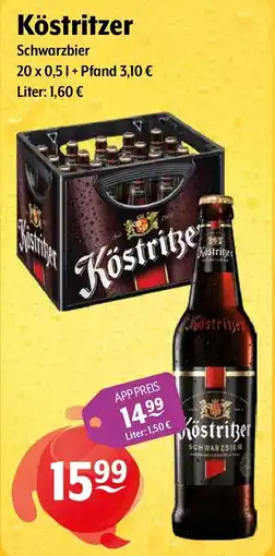 Getränke Hoffmann Köstritzer Schwarzbier Angebot