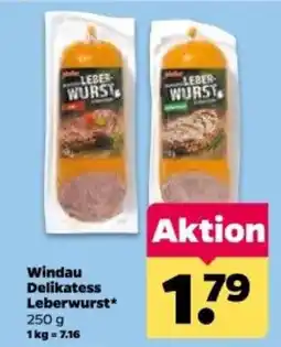 Netto Windau Delikatess Leberwurst* Angebot