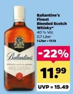 Netto Ballantine's Finest Blended Scotch Whisky Angebot