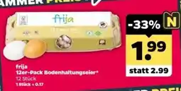 Netto frija Bodenhaltungseier Angebot