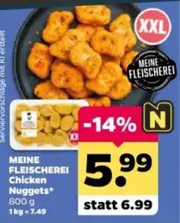 Netto MEINE FLEISCHEREI Chicken Nuggets* Angebot