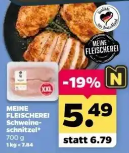 Netto MEINE FLEISCHEREI Schweine-schnitzel* Angebot