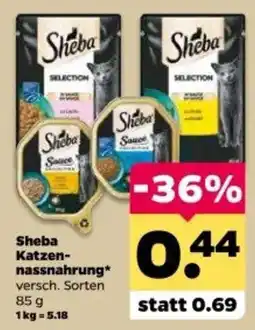 Netto Sheba Katzen-nassnahrung Angebot