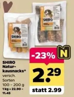 Netto SHIRO Natur-kausnacks Angebot