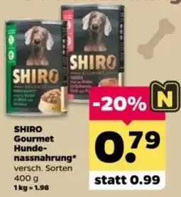 Netto SHIRO Gourmet Hunde-nassnahrung* Angebot