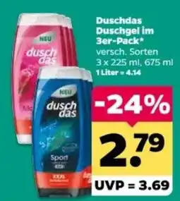 Netto Duschdas Duschgel Angebot