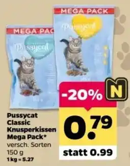Netto Pussycat Classic Knusperkissen Mega Pack Angebot