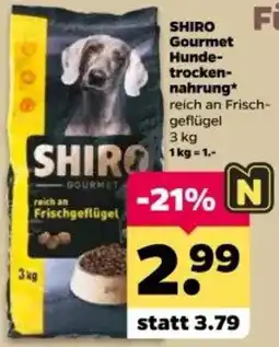 Netto SHIRO Gourmet Hunde-trocken-nahrung Angebot