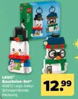 Netto LEGO Bausteine-Set* 40812 Lego Deko-Schneemänner, Packung Angebot