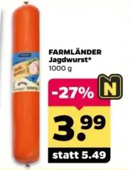 Netto FARMLÄNDER Jagdwurst* Angebot