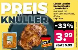 Netto Lecker Lausitz Nackensteaks „Rostbrät“ Angebot