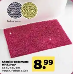 Netto Chenille-Badematte mit Lurex* Angebot