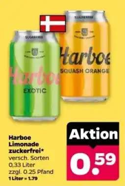 Netto Harboe Limonade zuckerfrei Angebot