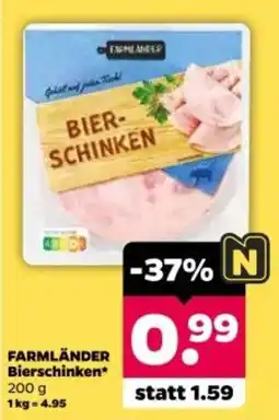 Netto FARMLÄNDER Bierschinken* Angebot