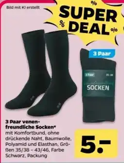 Netto 3 Paar venenfreundliche Socken Angebot