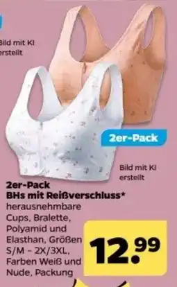 Netto BHS mit Reißverschluss* Angebot