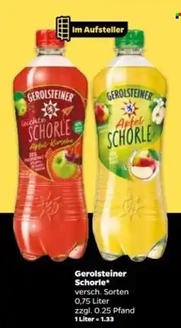 Netto Gerolsteiner Schorle* Angebot