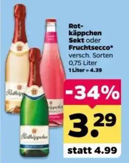 Netto Rotkäppchen Sekt oder Fruchtsecco Angebot