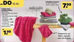 Netto Frottier-Serie Jacquard Velvet Angebot