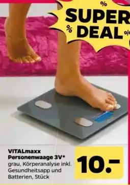 Netto VITALmaxx Personenwaage 3V* Angebot