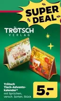Netto Trötsch Tisch-Advents-kalender Angebot