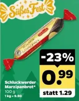Netto Schluckwerder Marzipanbrot Angebot