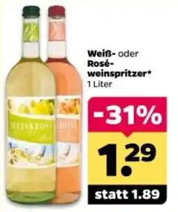 Netto Weiß- oder Rosé-weinspritzer* Angebot