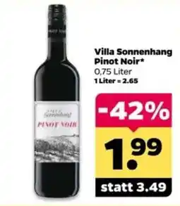 Netto Villa Sonnenhang Pinot Noir Angebot
