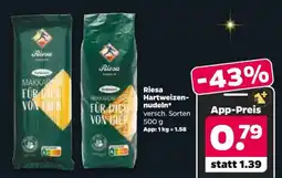 Netto Riesa Hartweizen-nudeln* Angebot