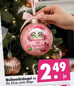 Mäc Geiz Weihnachtskugel aus Glas Angebot