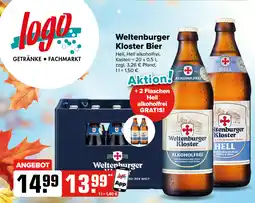 Logo Getränkemarkt Weltenburger Kloster Bier Angebot