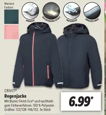 Lidl Crivit Regenjacke Angebot