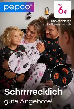 PEPCO Schlafanzüge mit Halloween-Motiv Angebot