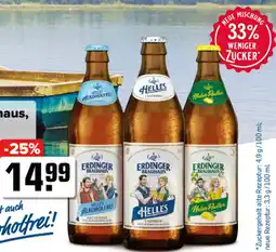 Logo Getränkemarkt Erdinger Brauhaus Helles Alkoholfrei Angebot