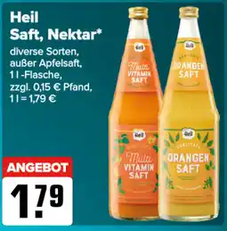 Logo Getränkemarkt Heil Saft, Nektar* Angebot