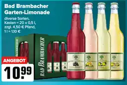 Logo Getränkemarkt Bad Brambacher Garten-Limonade Angebot
