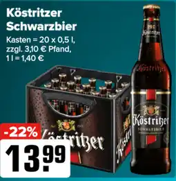 Logo Getränkemarkt Köstritzer Schwarzbier Angebot