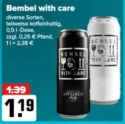 Logo Getränkemarkt Bembel with care Apfelwein-Pur Angebot